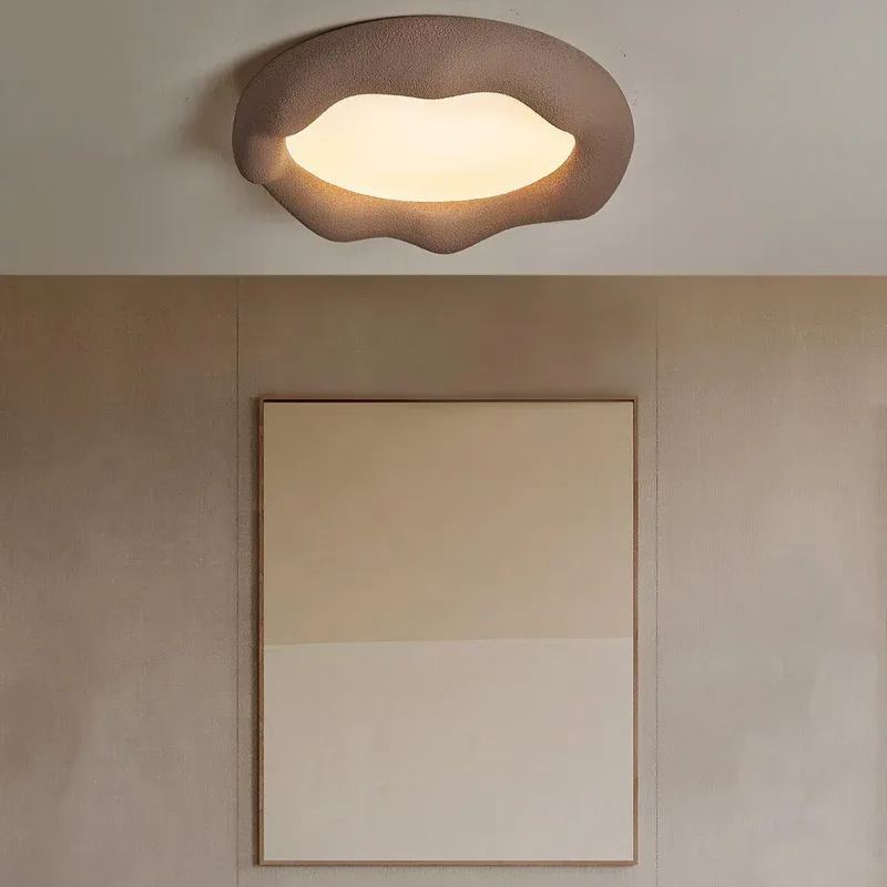 Quinn Modern Round Resin Acrylic Ceiling Light Bedroom Living Room