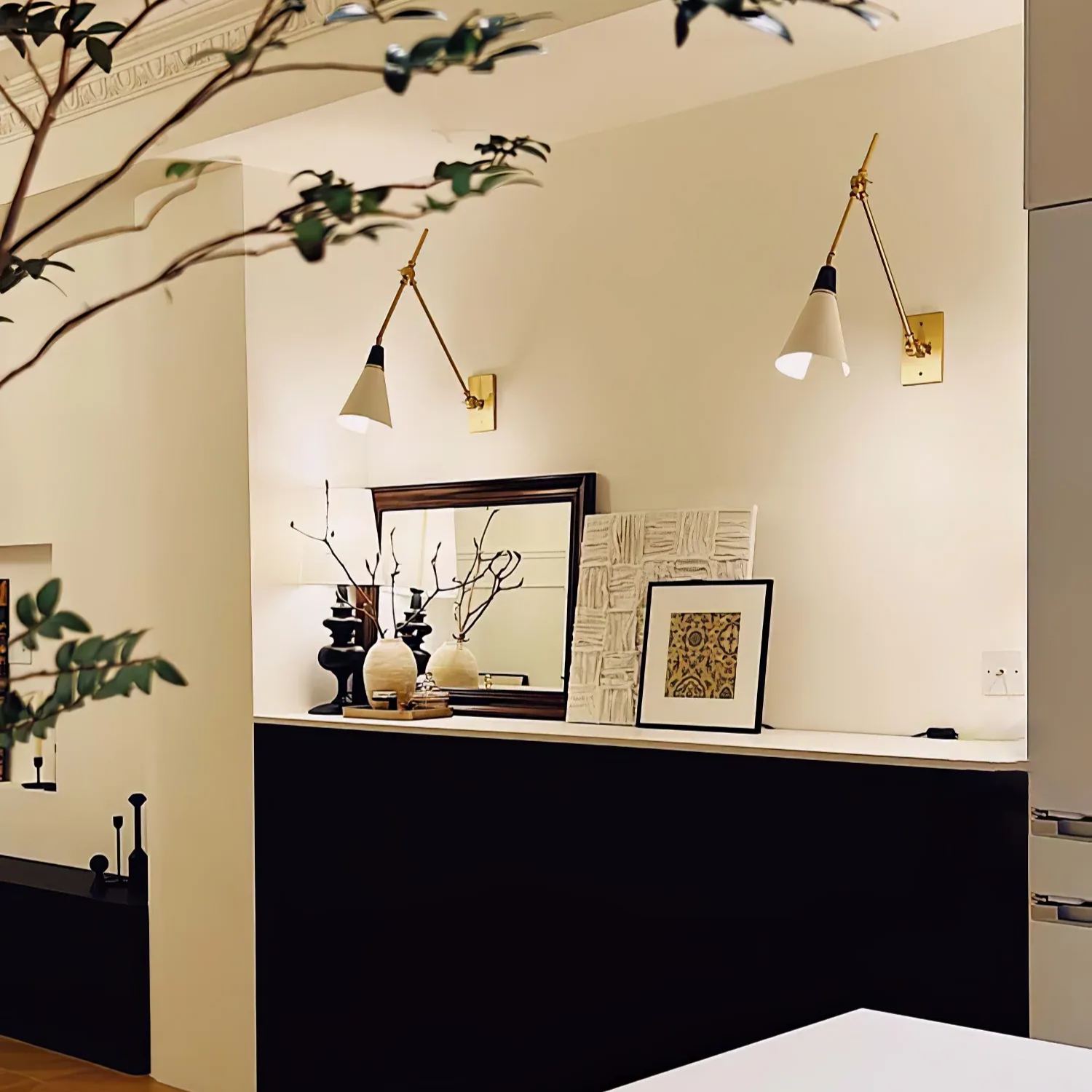 Alessio Modern Urban Metal Wall Light Living Room Bedroom Bathroom