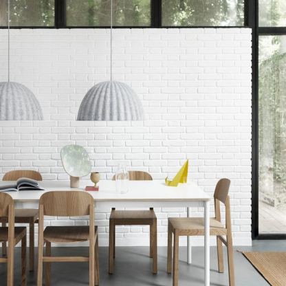 Hailie Modern Bell Metal Felt Pendant Light Living Room Dining Room