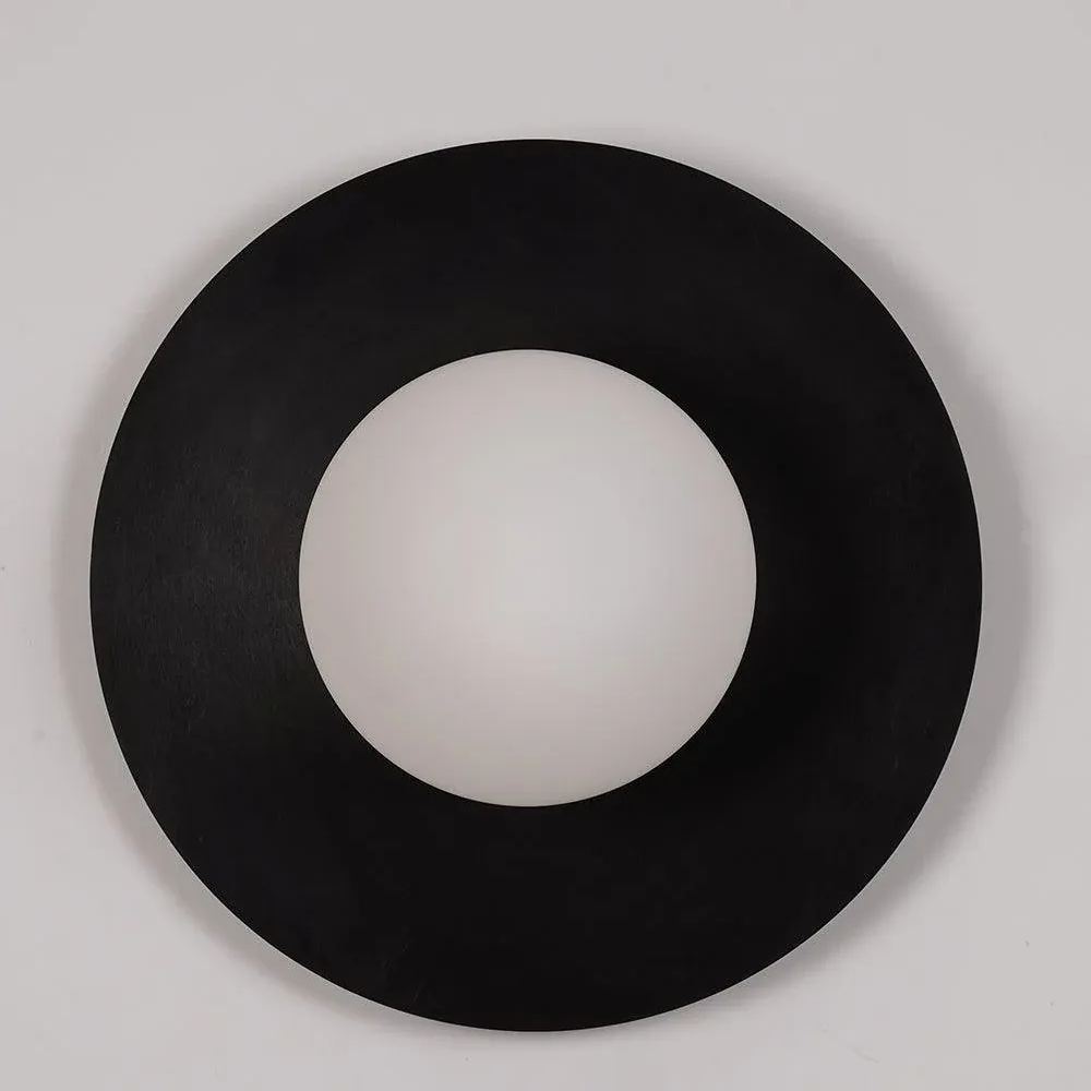 Orr Modern Minimalism Round Glass Wall Light Bedroom Living Room