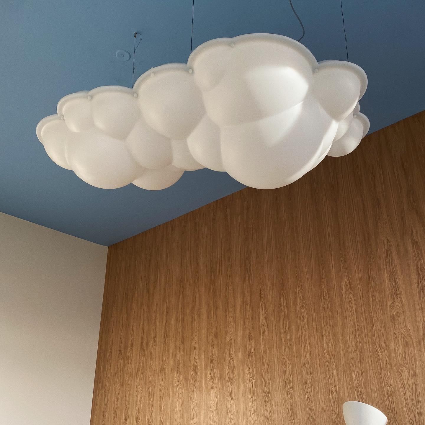 Marilyn Comfort Cloud Metal PE Pendant Light Living Room Bedroom