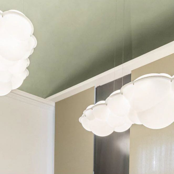 Marilyn Comfort Cloud Metal PE Pendant Light Living Room Bedroom