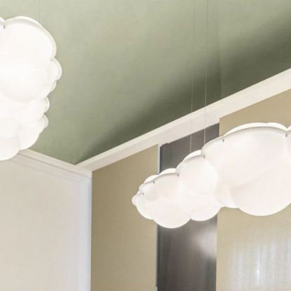 Marilyn Comfort Cloud Metal PE Pendant Light Living Room Bedroom