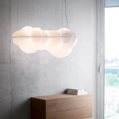 Marilyn Comfort Cloud Metal PE Pendant Light Living Room Bedroom