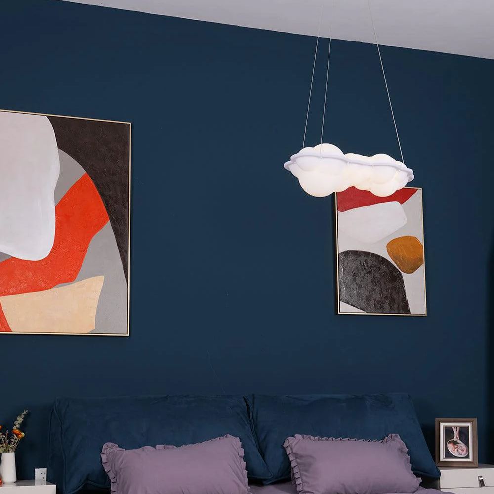 Marilyn Comfort Cloud Metal PE Pendant Light Living Room Bedroom