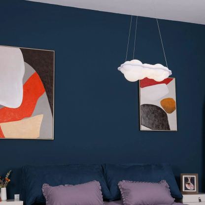 Marilyn Comfort Cloud Metal PE Pendant Light Living Room Bedroom