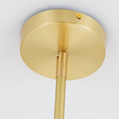 Valentina Modern Urban Brass Chandelier Living Dining Room