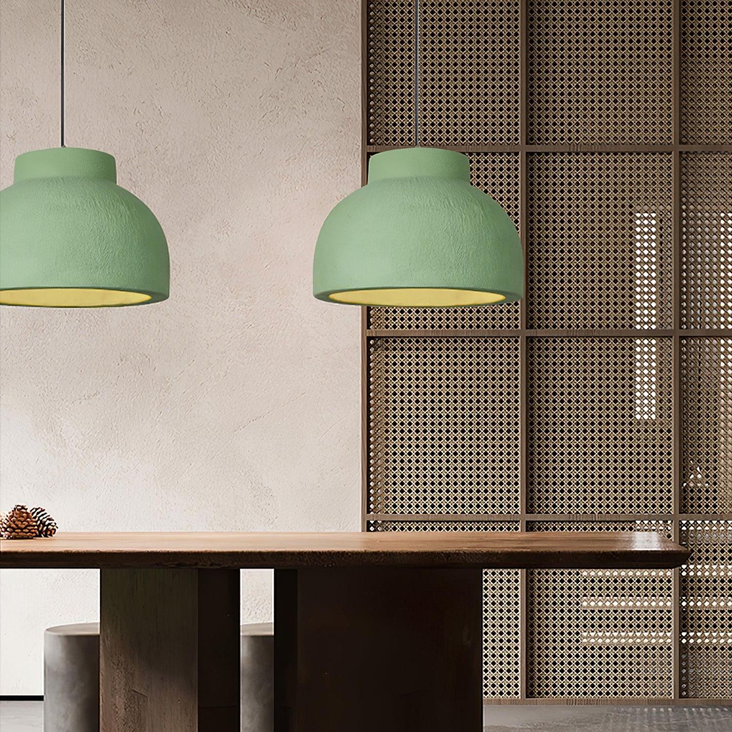 Ozawa Contemporary Natural Metal Pendant Light Dining Room Living Room