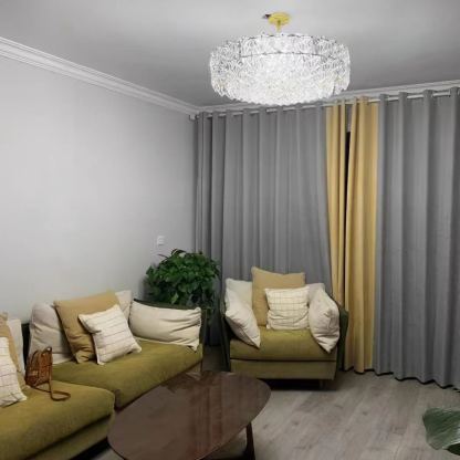 Marilyn Snowflake Gorgeous Metal Glass Chandelier Bedroom Living Room