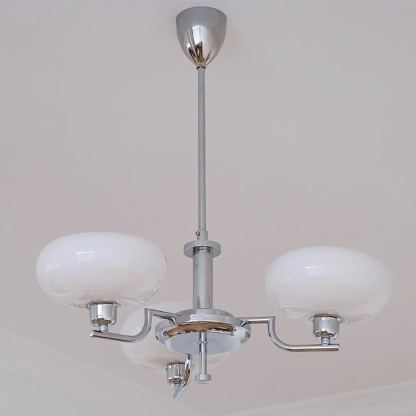 Valentina Vintage Antique Metal Glass Chandelier Living Dining Room