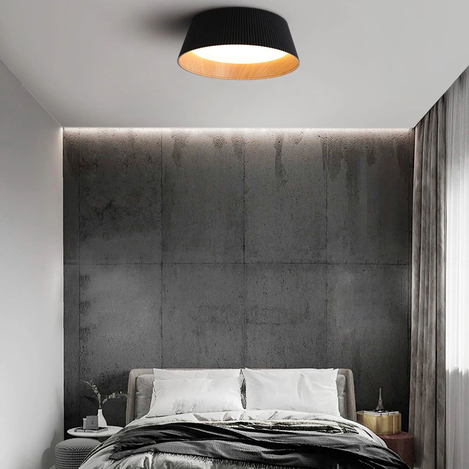 Ozawa Modern Minimalism Round Metal Ceiling Light Bedroom Hallway