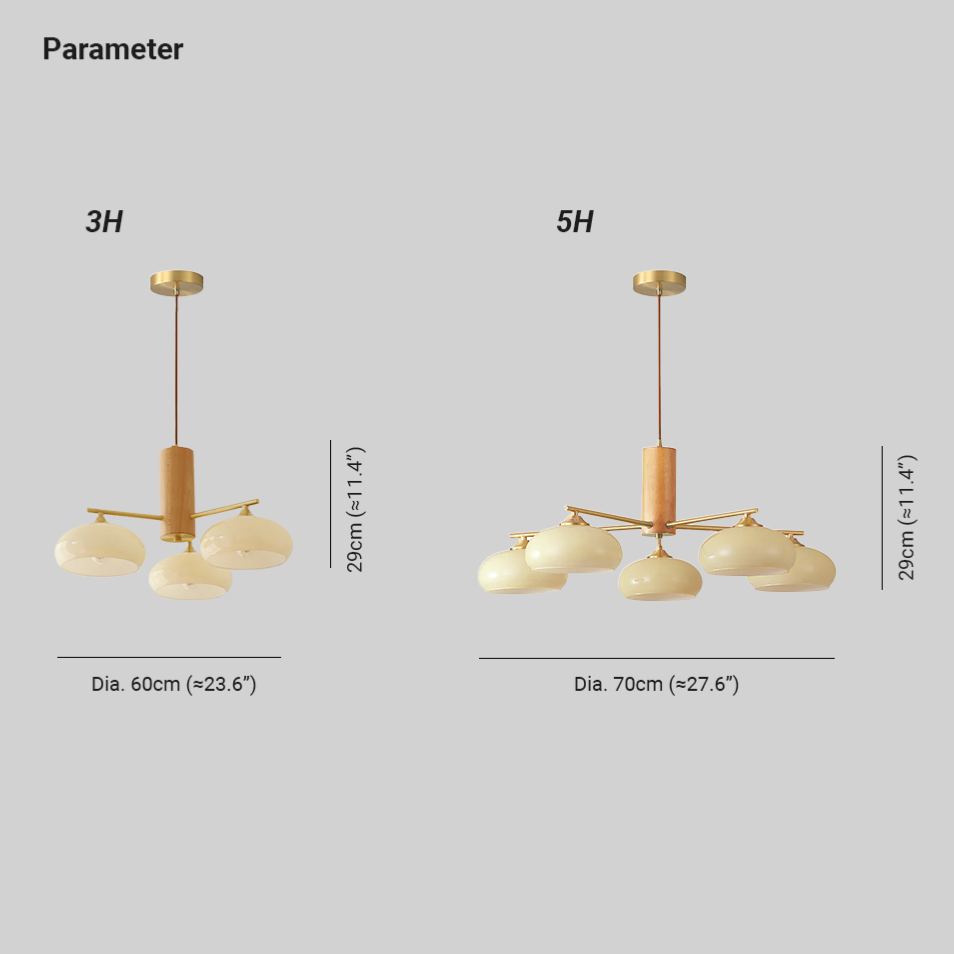 Valentina Modern Metal Glass Elliptical Pendant Light Shades Living Dining Room