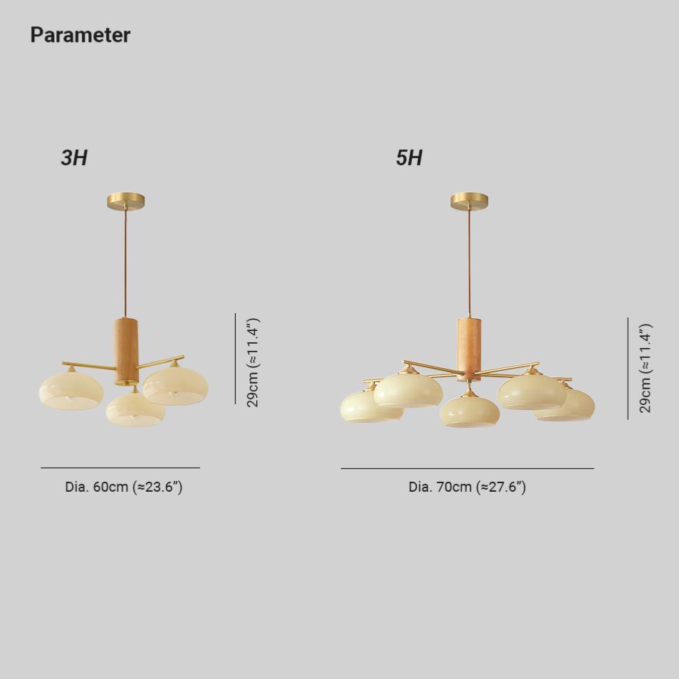 Valentina Modern Metal Glass Elliptical Pendant Light Shades Living Dining Room