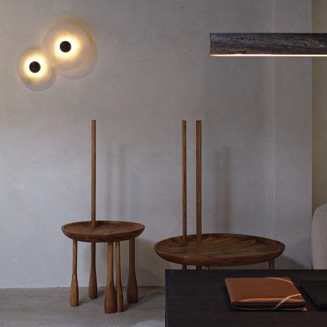 Jade Modern Metal Alabaster Wall Lamp Dining Room Bedroom