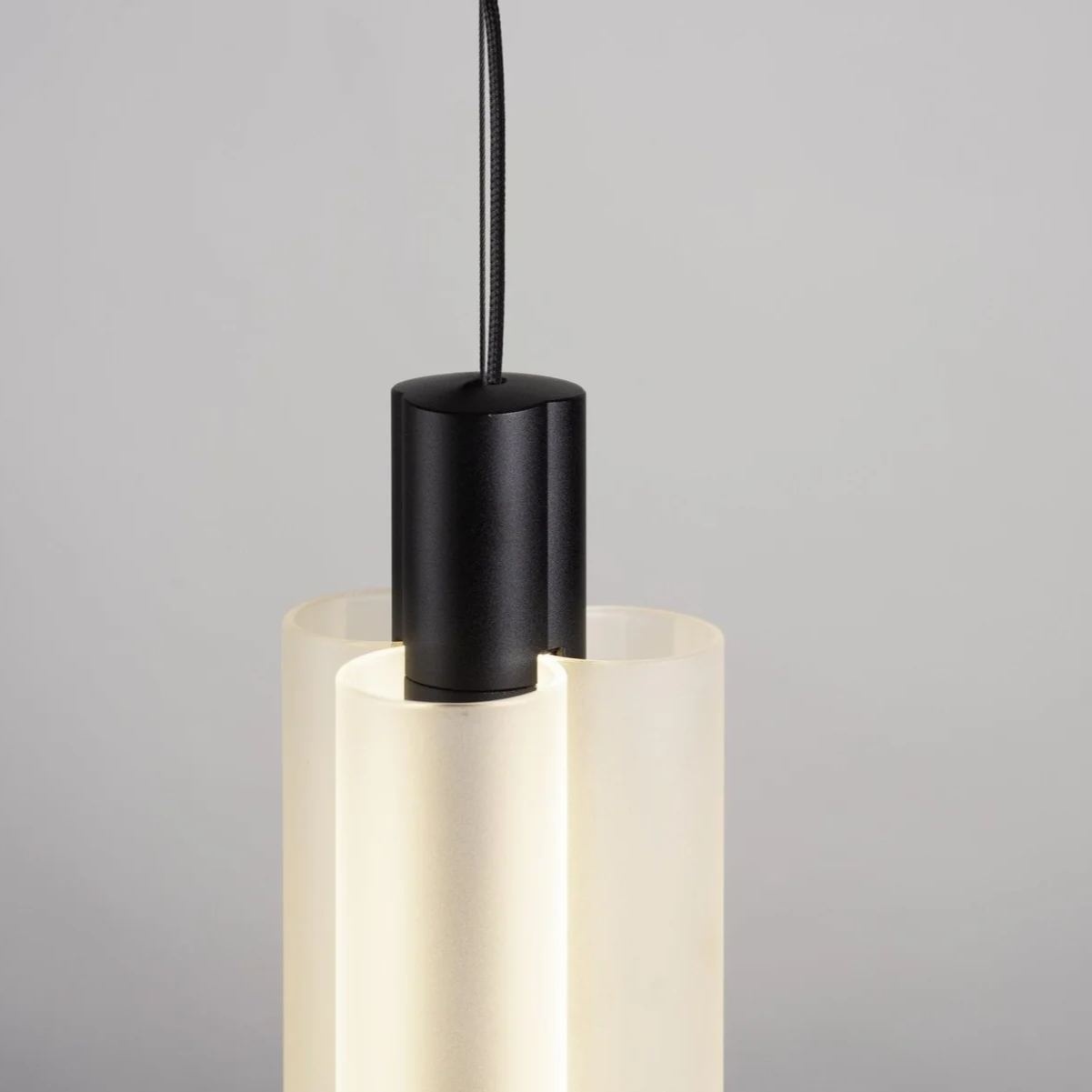 Byers Chic Square Metal Acrylic Pendant Light Bedroom Living Room