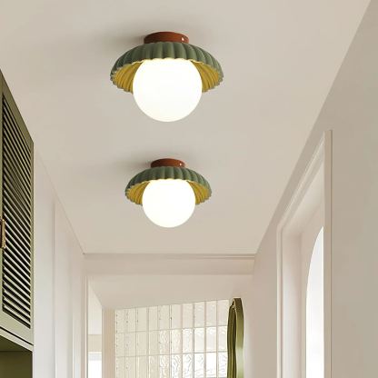 Hailie Vintage Macaron Flower Ceiling Light Bedroom Dining Room