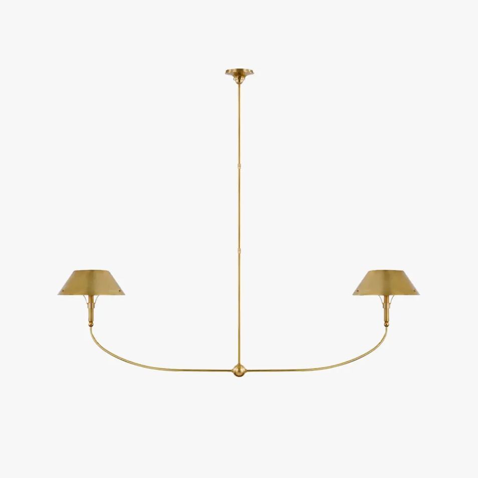 Alessio Vintage Luxury Metal Pendant Light Shades Living Dining Room