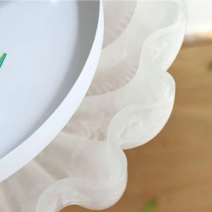 Quinn Modern Round Glass Ceiling Light Shades Bedroom Living Room