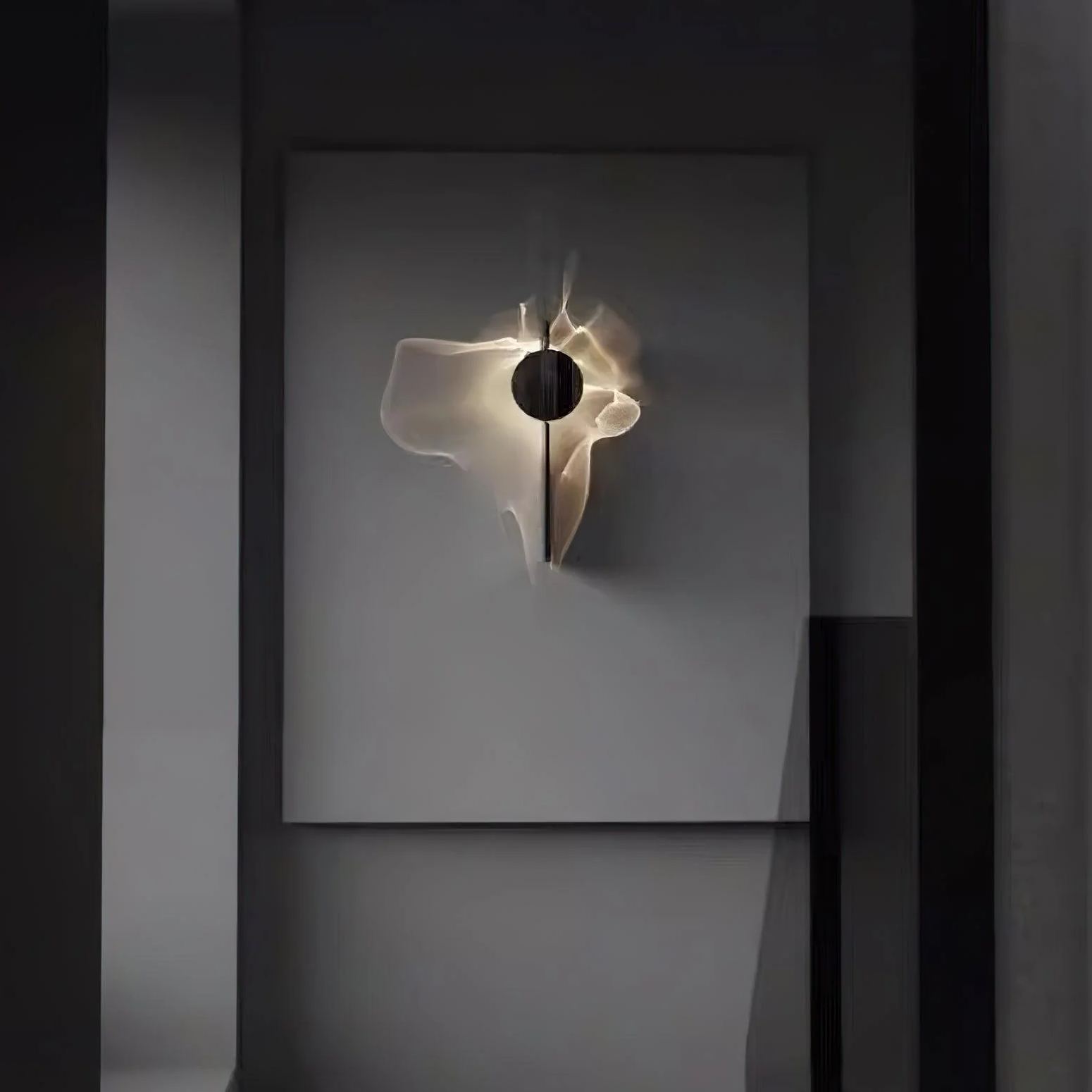 Edge Modern Creative Metal Wall Light Bedroom Hallway Living Room