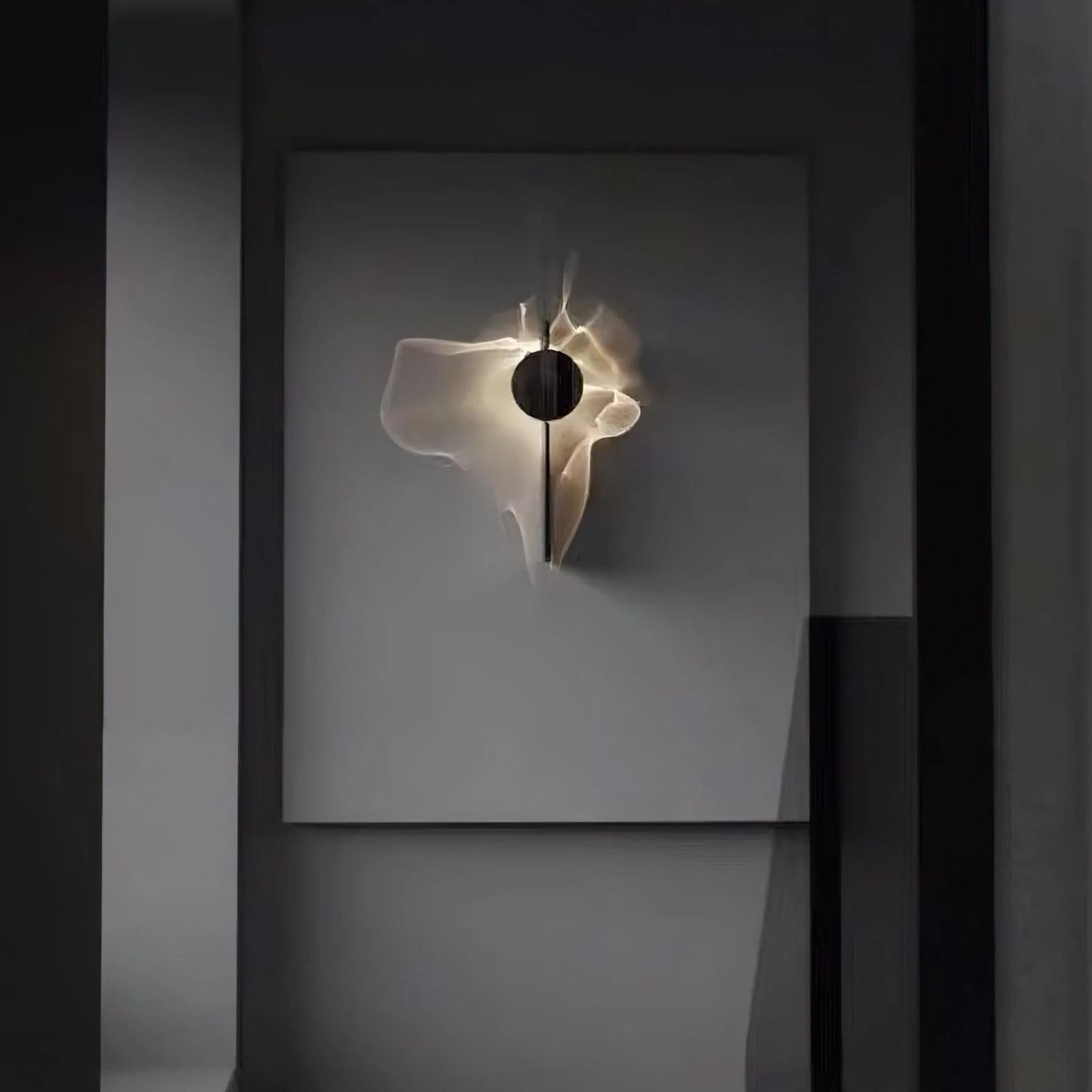 Edge Modern Creative Metal Wall Light Bedroom Hallway Living Room