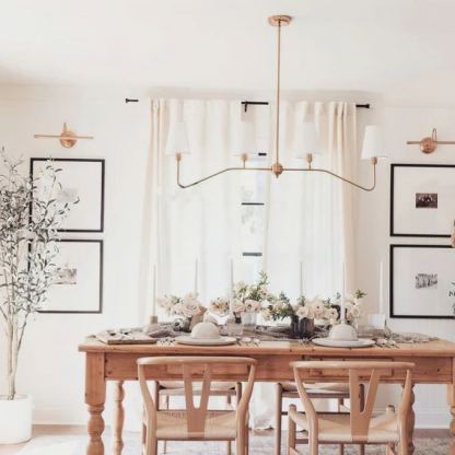 Alessio Vintage Classical Metal Fabric Pendant Light Shades Living Dining Room