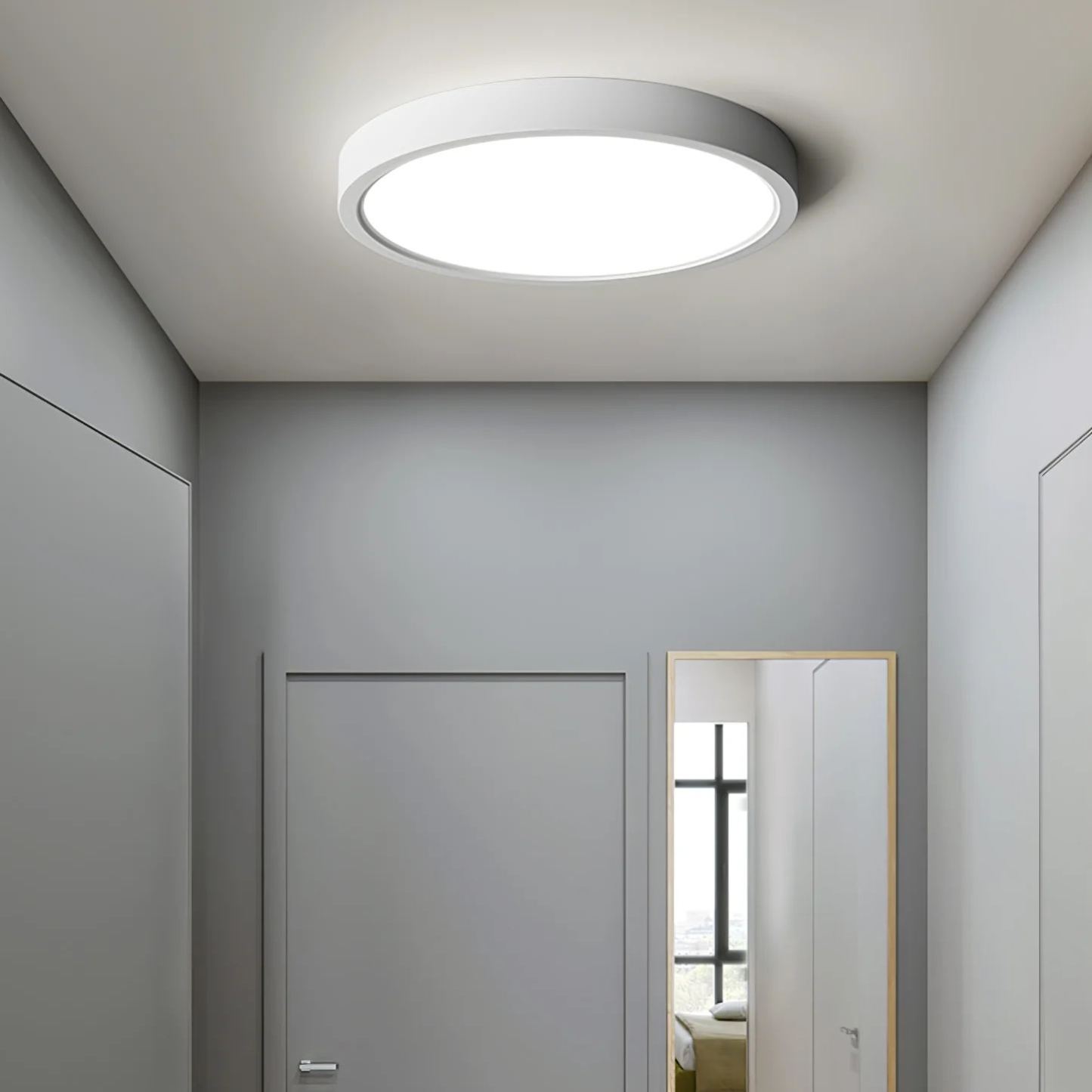 Quinn Thinnest Round Acrylic Ceiling Light Hallway Bedroom