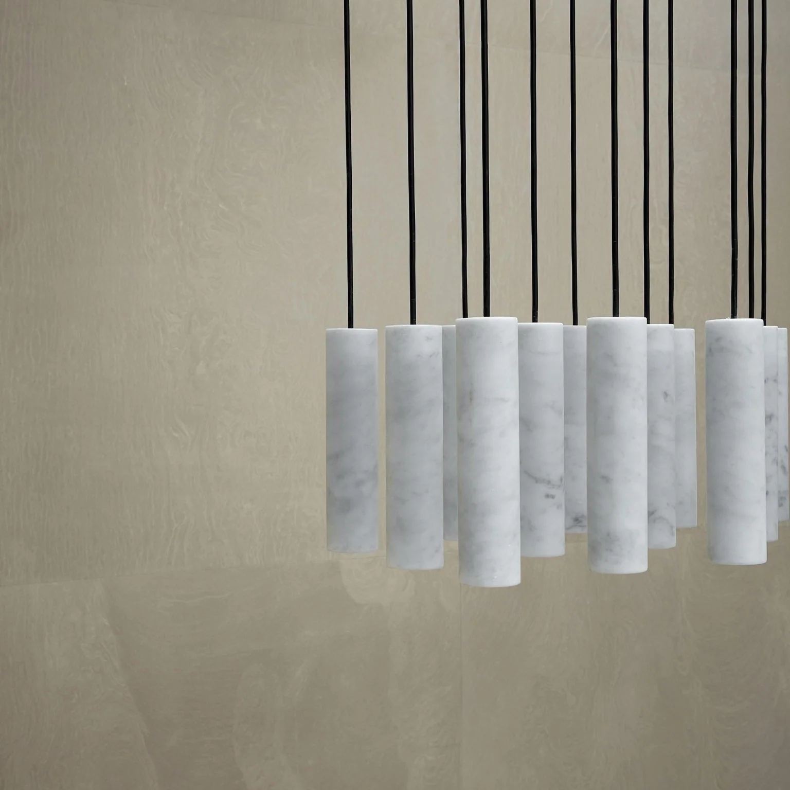 Hailie Advanced Metal Alabaster Pendant Light Dining Room Kitchen