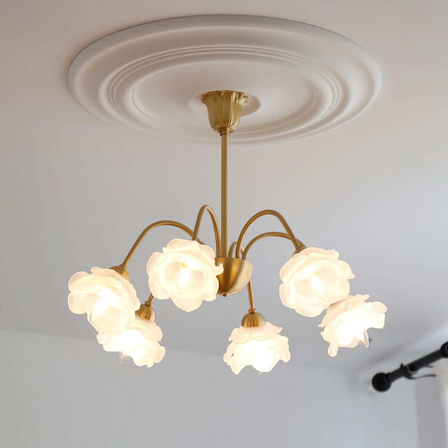 Carins Vintage Special Roses Chandelier Living Room Bedroom
