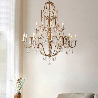 Marilyn Gorgeous Special Crystal Metal Chandelier Dining Room Living Room