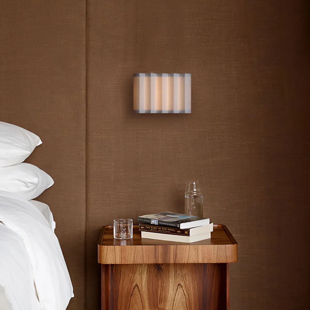 Renée Natural Fabric Wall Lamp Dining Room Bedroom
