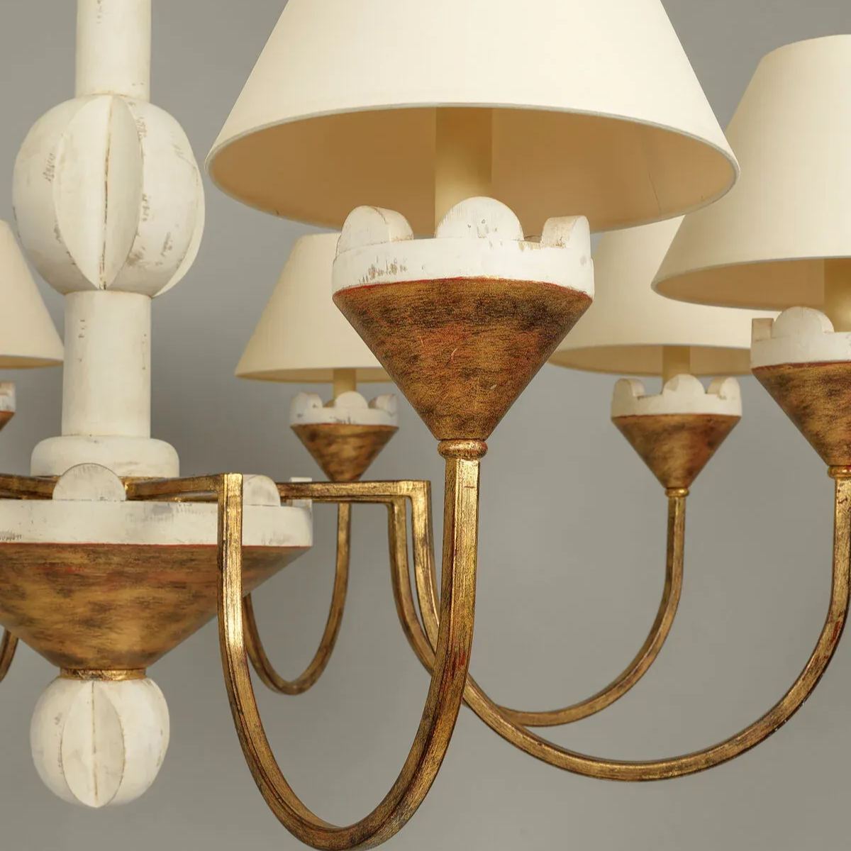 Alessio Gorgeous Metal Wood Fabric Pendant Light Dining Room Bedroom