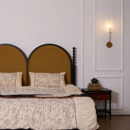 Alessio Vintage Candle Metal Wall Light Fixture Hallway Bedroom Bathroom