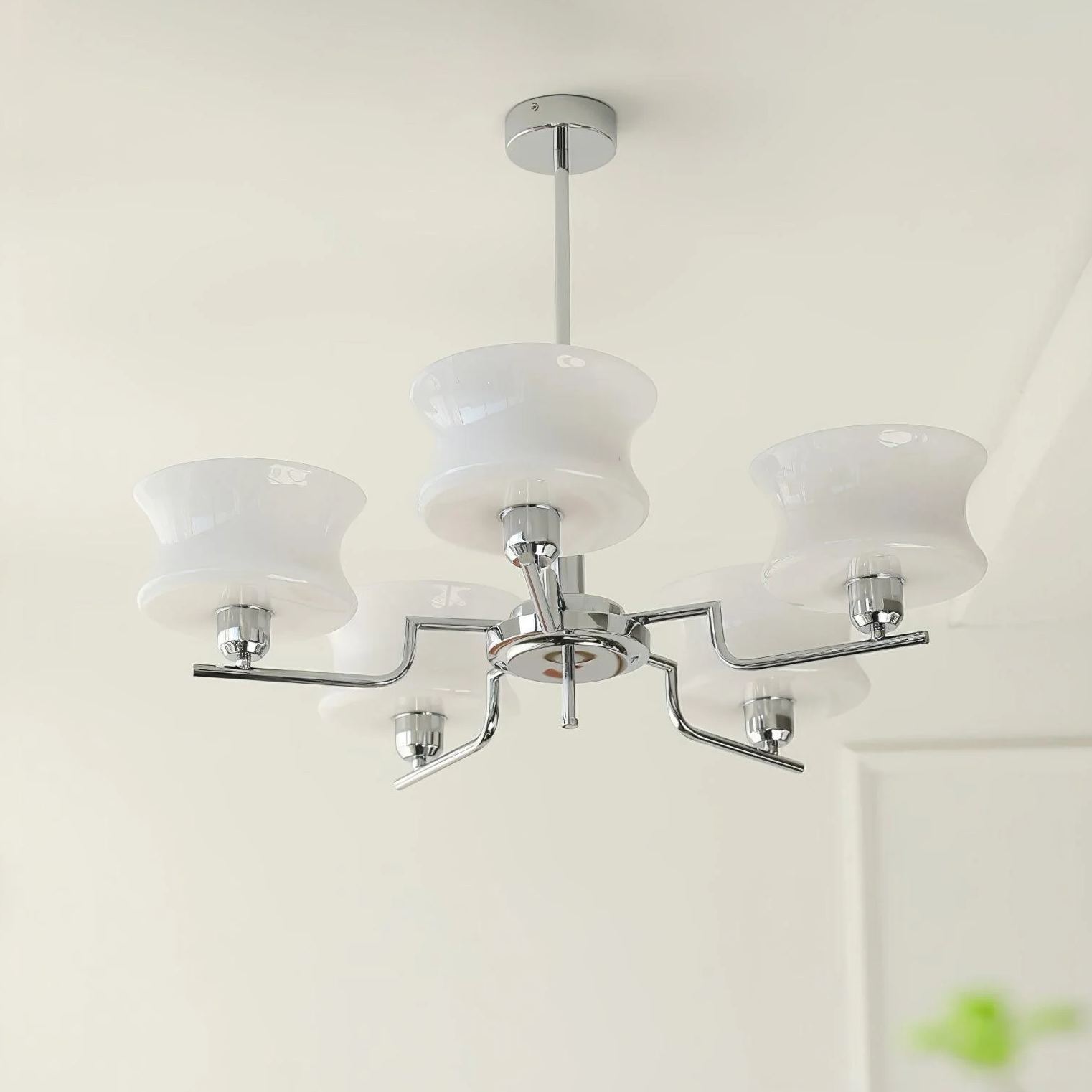 Valentina Vintage Metal Glass Pendant Light Bedroom Living Room