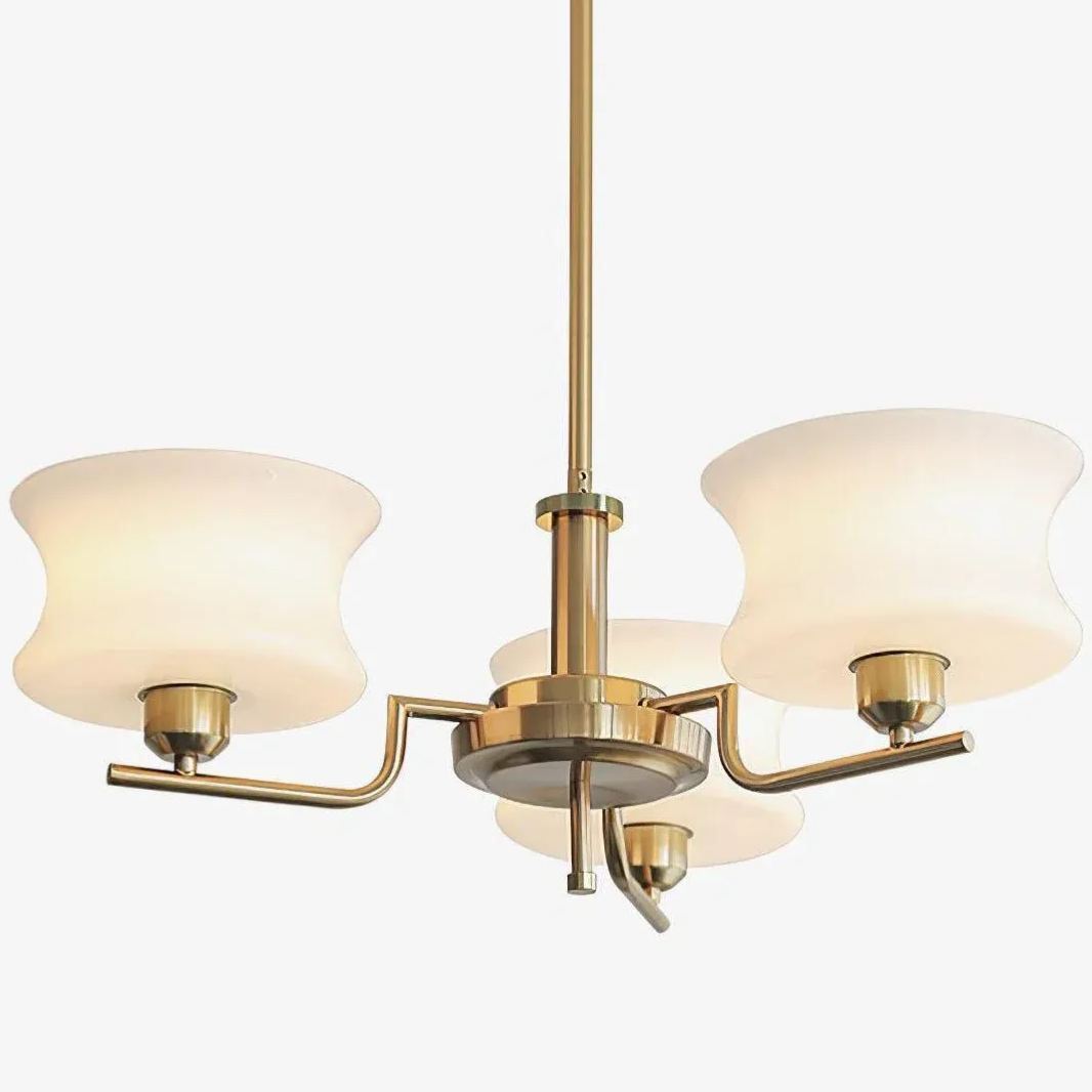 Valentina Vintage Metal Glass Pendant Light Bedroom Living Room