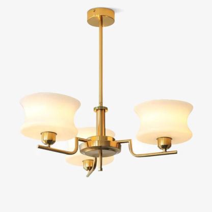 Valentina Vintage Metal Glass Pendant Light Bedroom Living Room