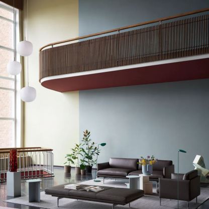 Hailie Modern Round Metal Glass Pendant Light Bedroom Dining Room