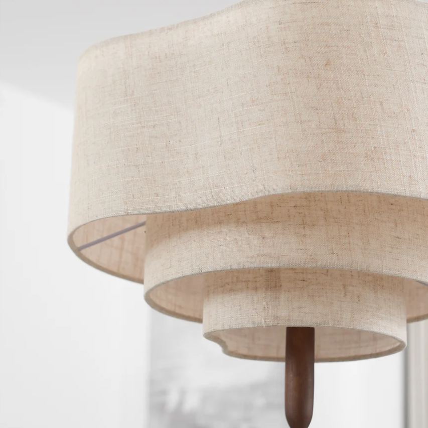 Renée Modern Pebble Fabric Pendant Light Bedroom Dining Room