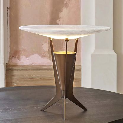 Jade Table Modern Alabaster Living Room Lamp