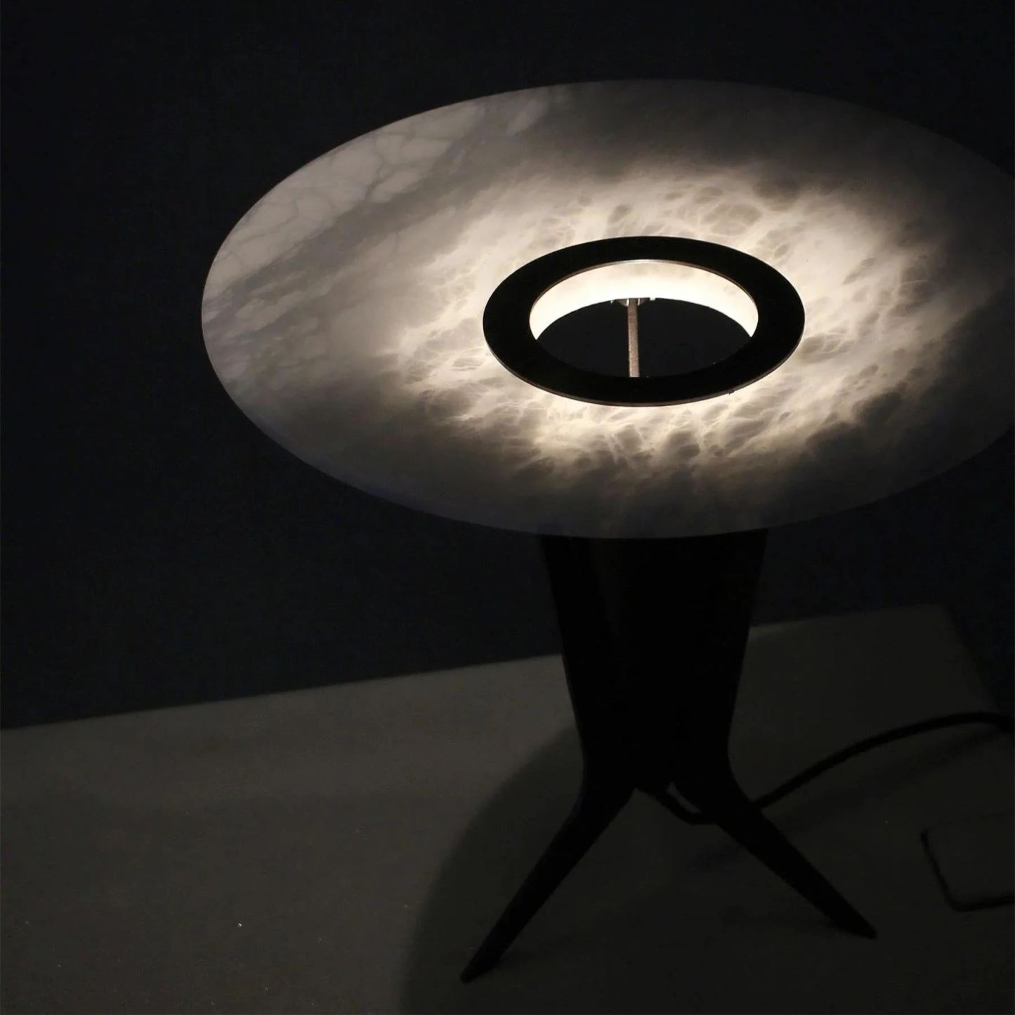 Jade Table Modern Alabaster Living Room Lamp