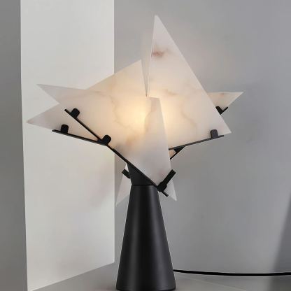 Jade Modern Table Lamp Scene Living Room Bedroom Study Room
