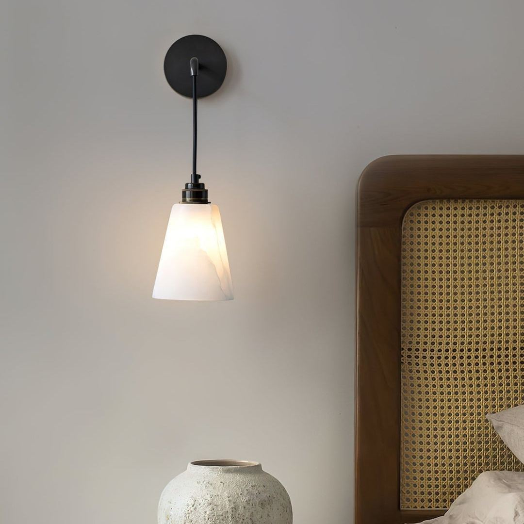 Jade Minimalist Nordic Alabaster Wall Light Living Room Bedroom