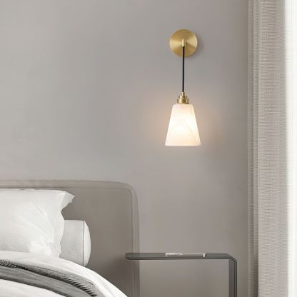 Jade Minimalist Nordic Alabaster Wall Light Living Room Bedroom