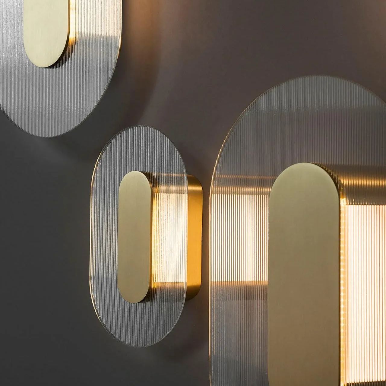 Orr Minimalism Metal Glass Wall Lamp Dining Room Bedroom