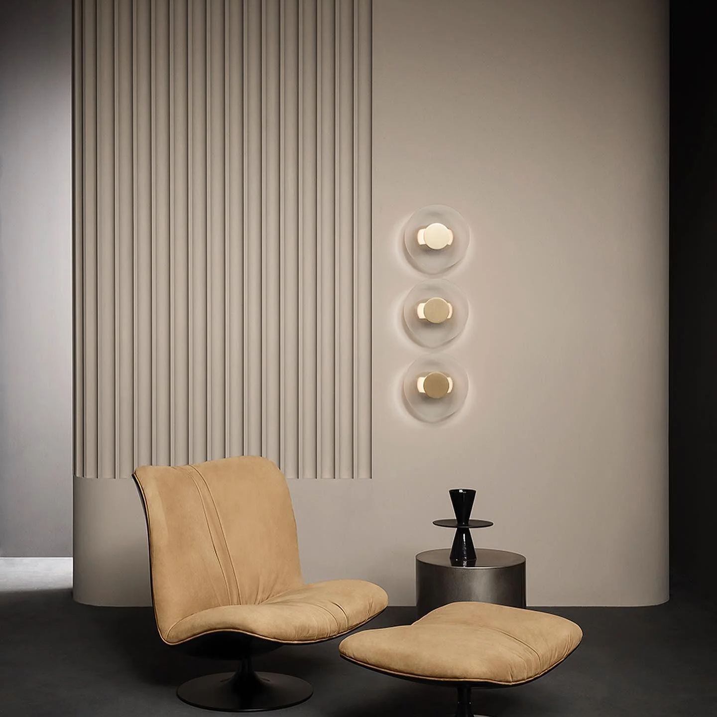 Orr Minimalism Metal Glass Wall Lamp Dining Room Bedroom