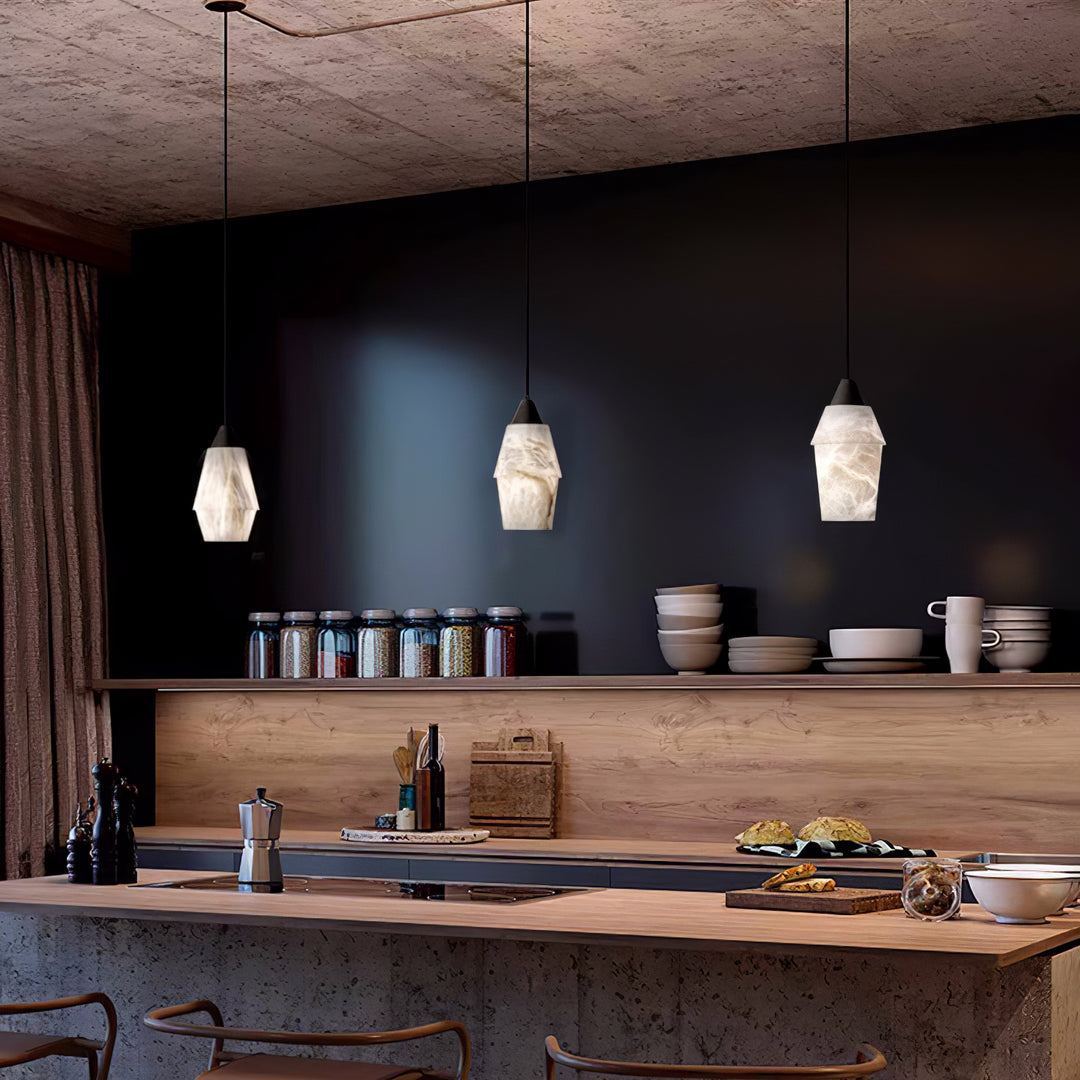 Jade Minimalist Nordic Alabaster Pendant Light Living Room