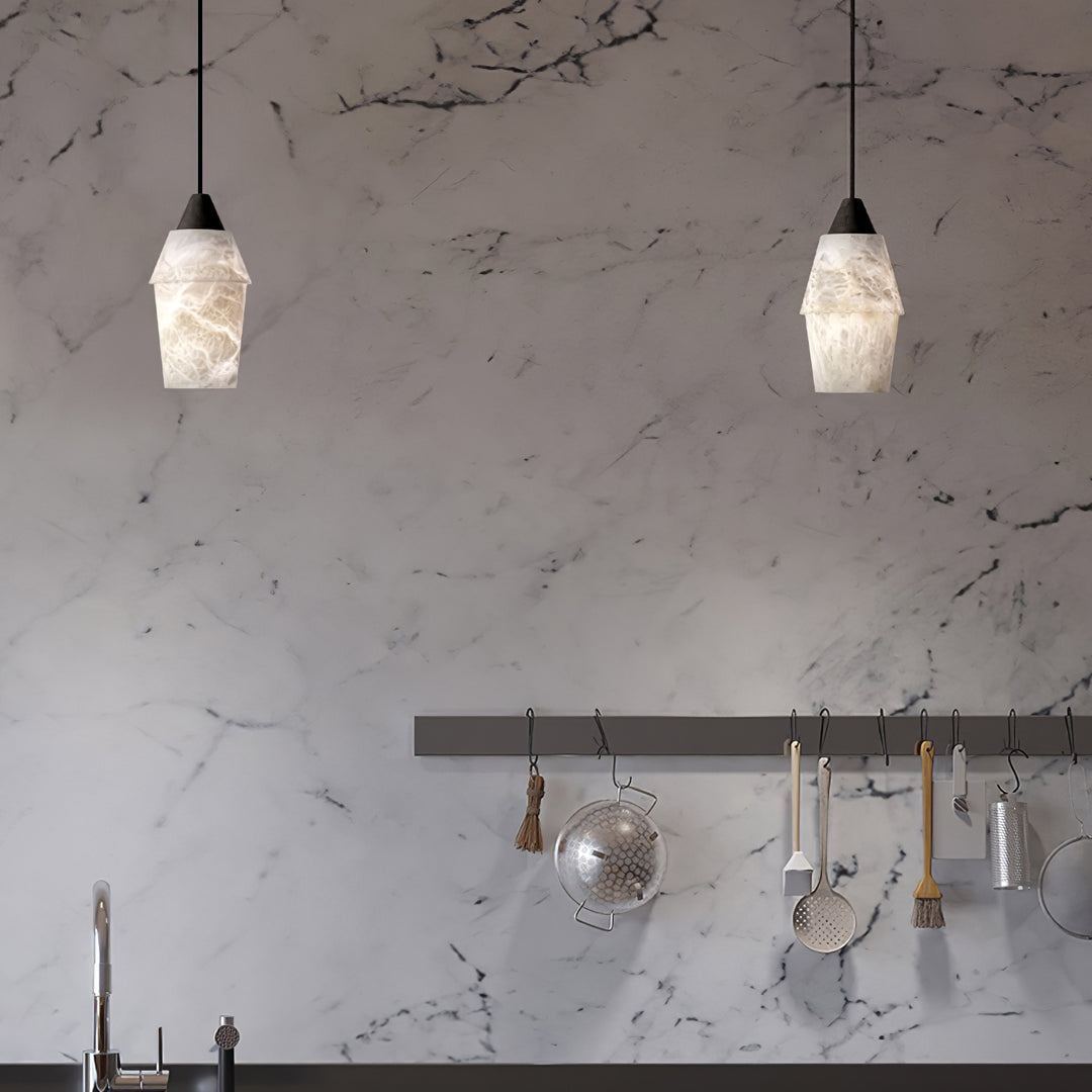 Jade Minimalist Nordic Alabaster Pendant Light Living Room