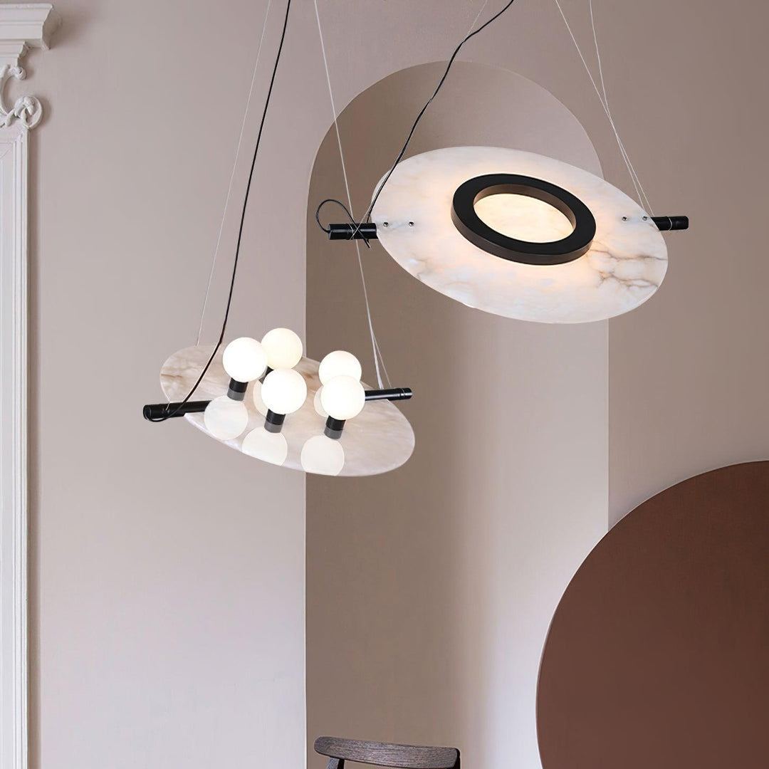 Jade Advanced Alabaster Modern Pendant Light Living Room Dining Room