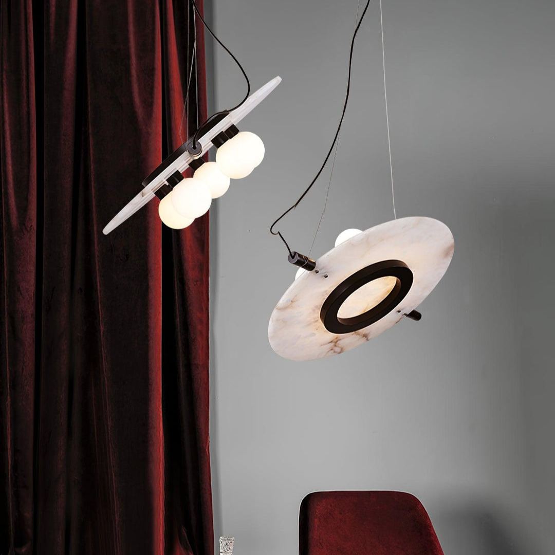 Jade Advanced Alabaster Modern Pendant Light Living Room Dining Room