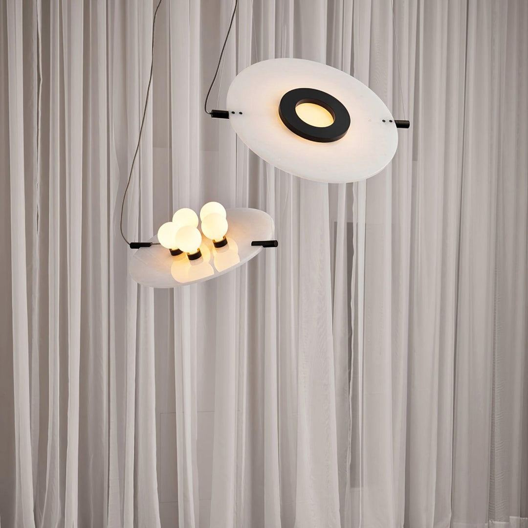 Jade Advanced Alabaster Modern Pendant Light Living Room Dining Room