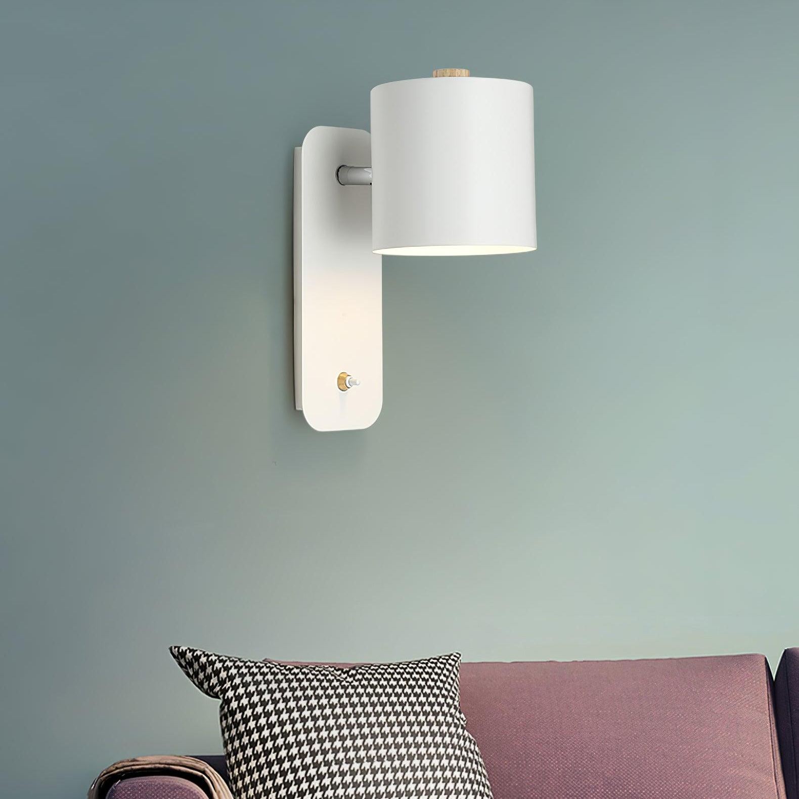 Edge Modern Minimalism Metal Wall Light Bedroom Hallway Study Room